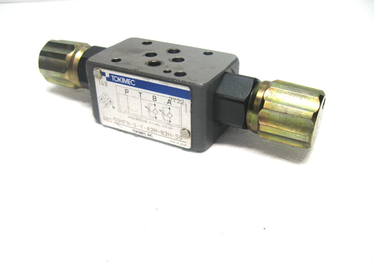 Tokimec Vickers TGMFN-3-Y-A2H-B2H-50 Stack Valve 48261684