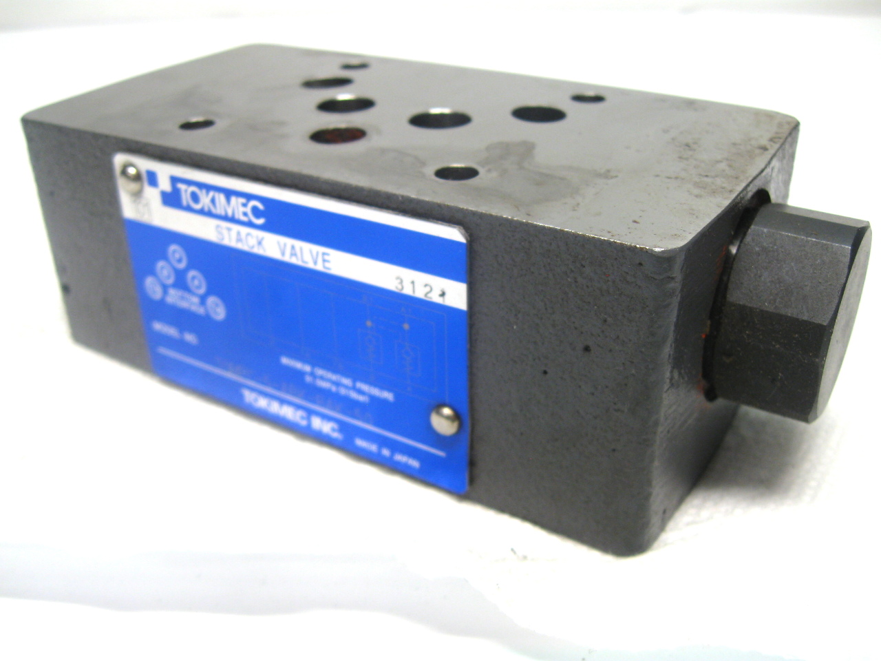 Tokimec Vickers TGMPC-5-ABK-BAK-50 Stack Valve 31.5 Mpa