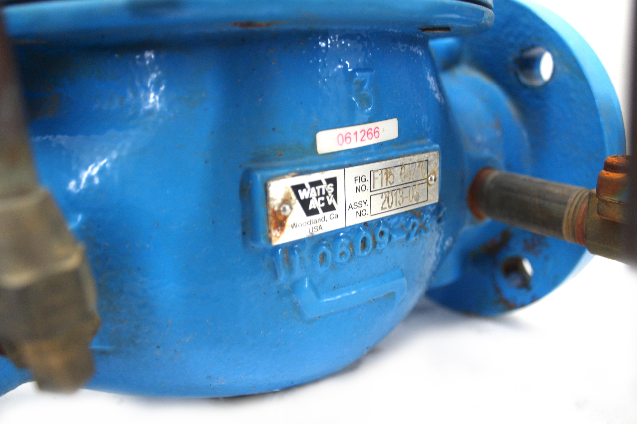 Watts ACV F1154 Pressure Reducing Valve 3" with Solenoid OnOff Globe