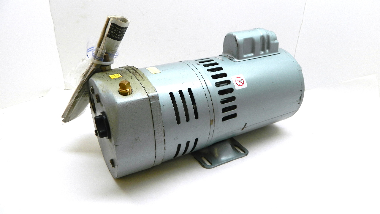 Gast 1023V131QG608X Rotary Vane Vacuum Pump Compressor 120230 Vac 10