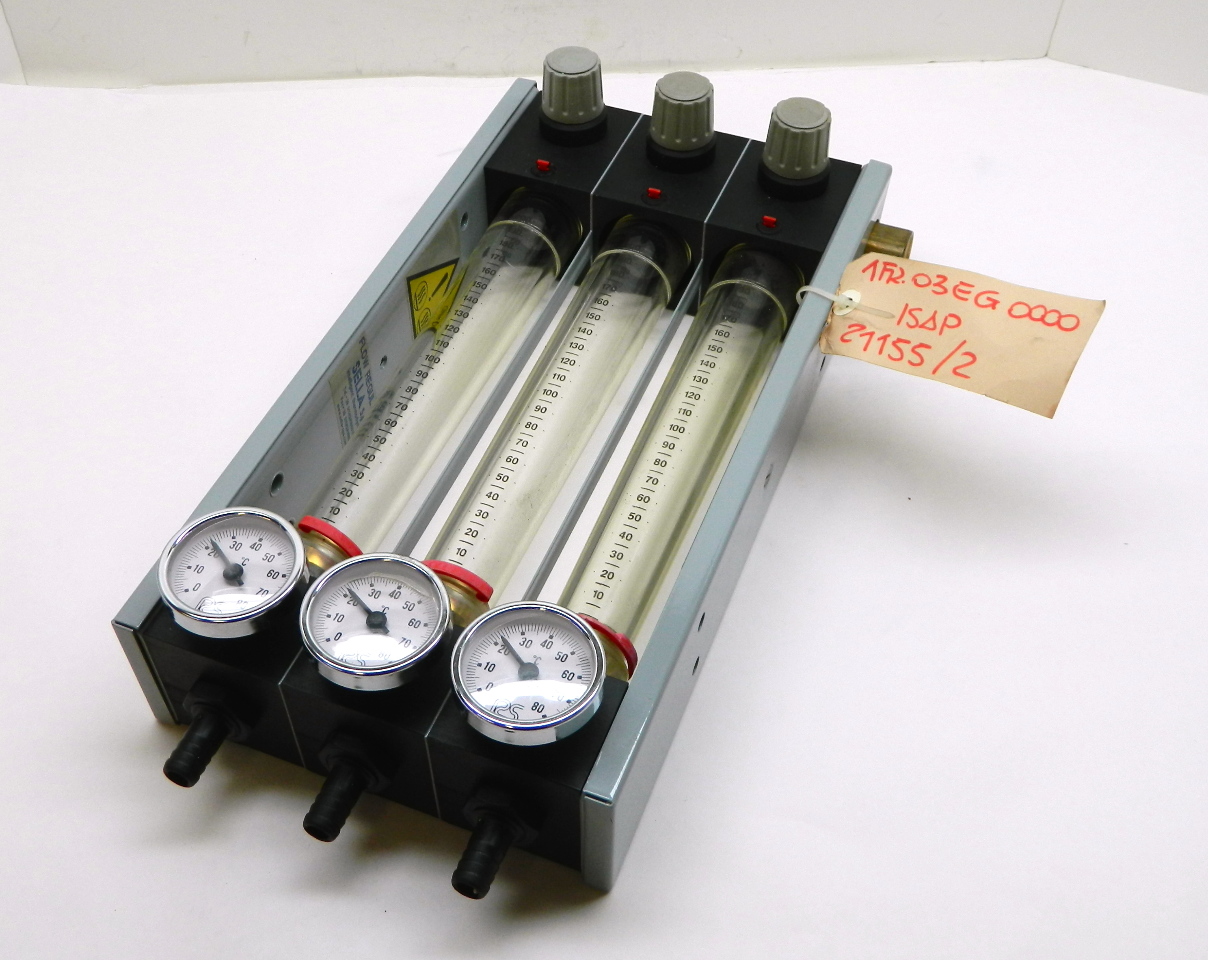 Sella SPA Flow Meter 3 Port Manifold 1" NPT 1/2" Barb 10200 Lt/hr eBay