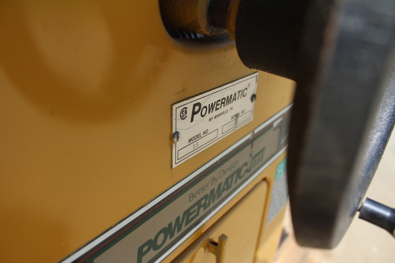 Powermatic Model 66 Table Saw 10" Inch Blade 5Hp 230460Vac 3 Phase