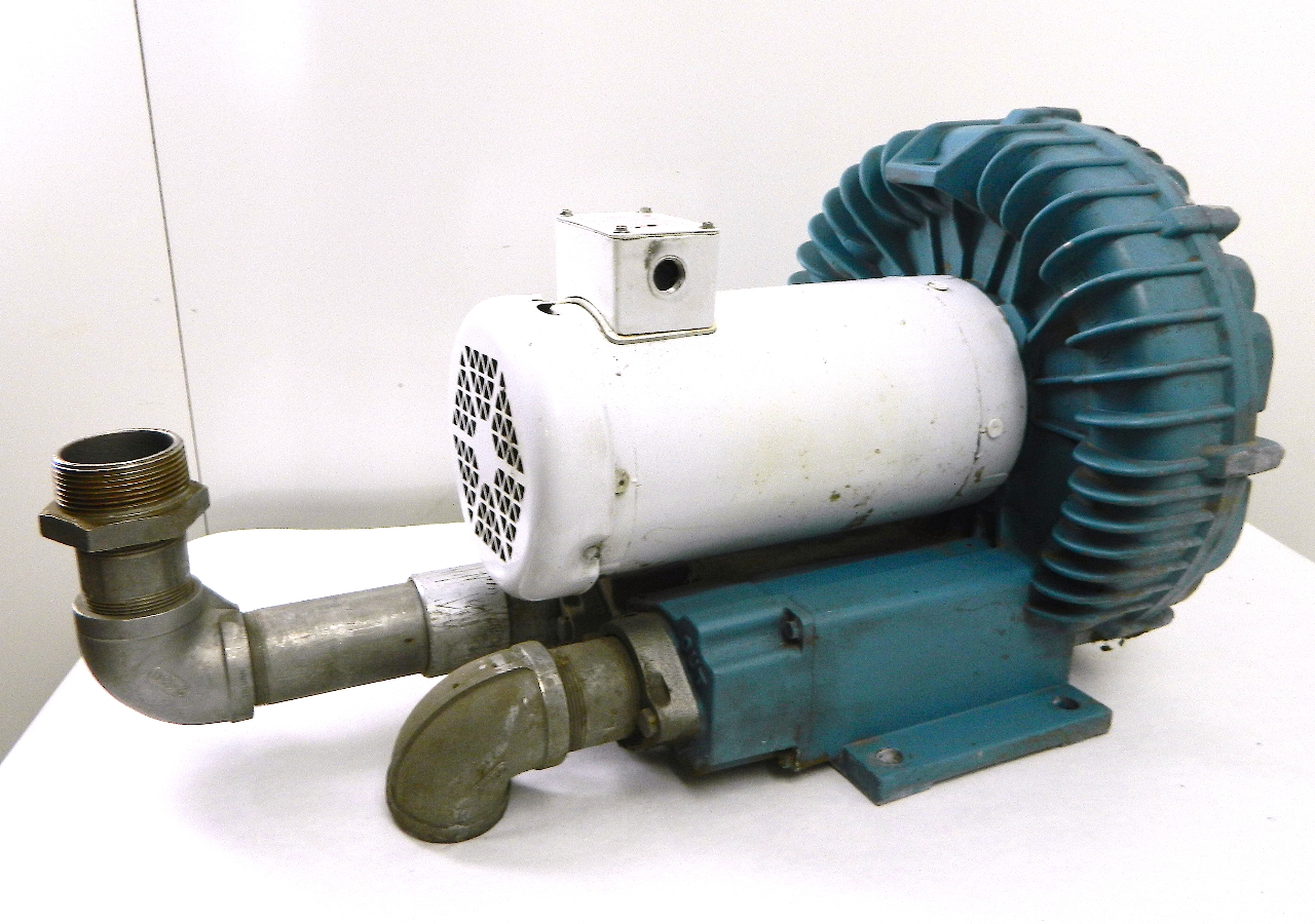 Ametek DR656CK72X Regenerative Vacuum Blower 4 Hp 230460V 3 Ph 3450
