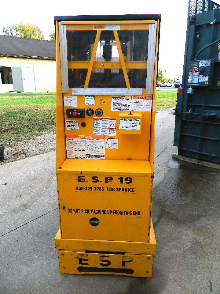 BilJax ESP 19 Self Propelled Man Lift 19' Height 24V Builtin Battery