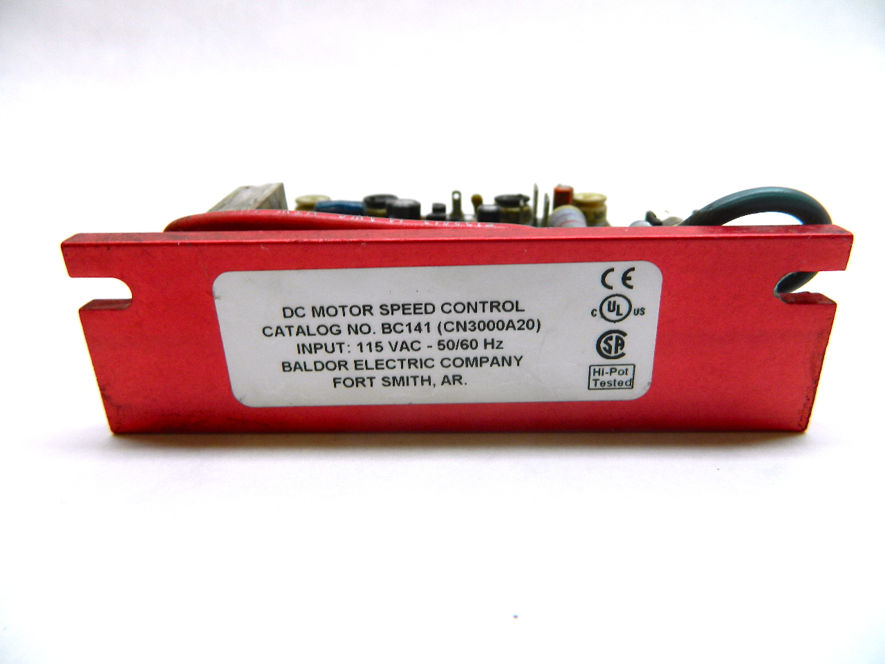 Baldor BC141 DC Motor Speed Control 115Vac 1/100 1.5 Hp SCR