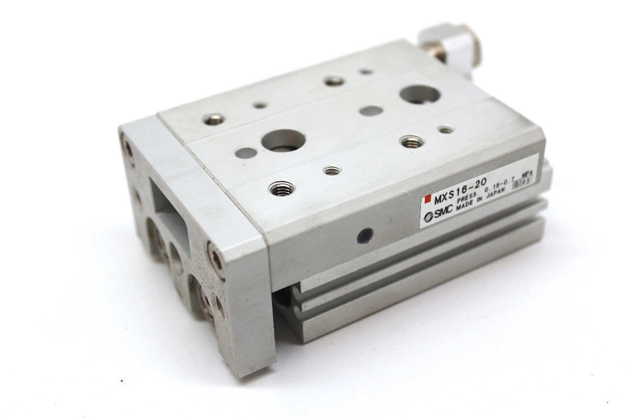 SMC MXS1620 Slide Table, Dual Rod Guided Cylinder 16mm Bore 20mm
