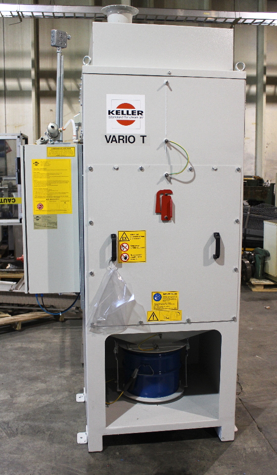Keller Vario T Fine Dust Collector 1.5 Kw 480V 3 Phase 689 CFM 60 PSI
