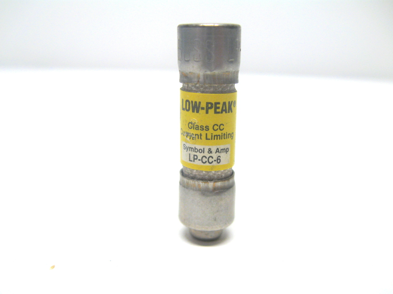 Bussmann LPCC6 Low Peak Current Limiting Fuse 600 Vac Class CC 6 Amp