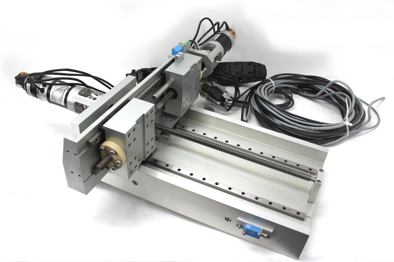 X & Y Axis Ball Screw Cartesian Robot Servo Tecnica Servo Motors with