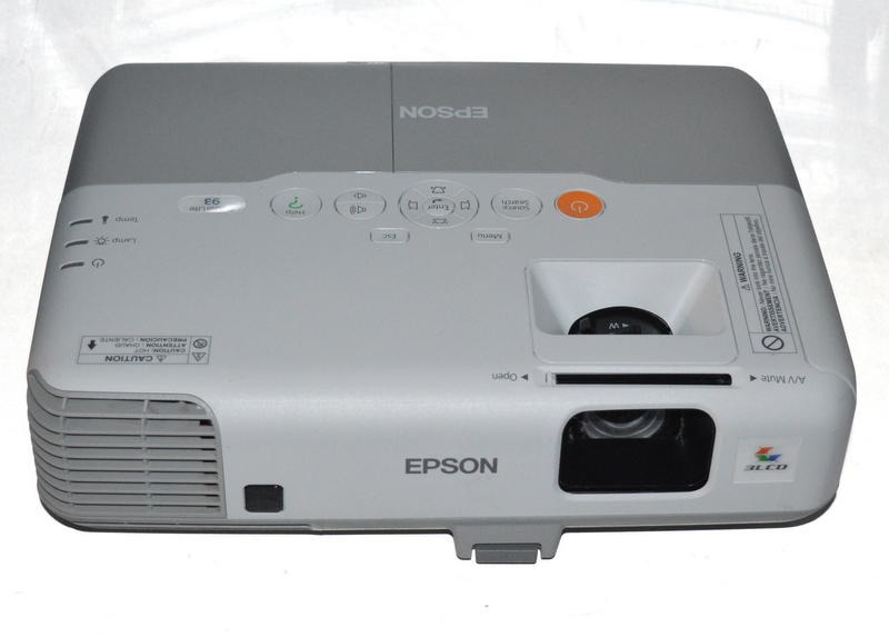epson powerlite 93 digital xga 3lcd projector h382a hdmi 715 hours
