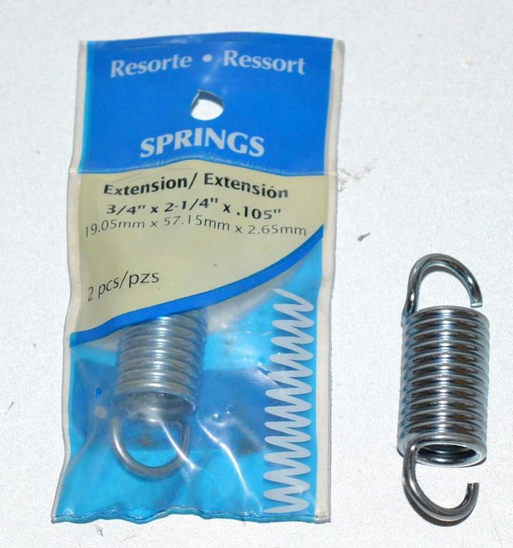 Hillman Group Utility Extension Spring 211 2 Packs of 2 3/4" x 2 1