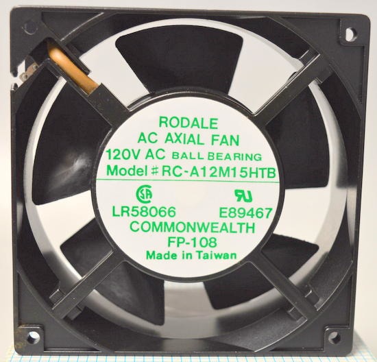 Commonwealth Rodale AC Axial Fan 120V ACBall Bearing RCA12M15HTB eBay