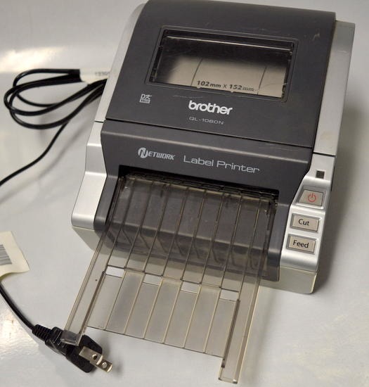 Brother QL1060N Network Label Printer Used 12502618812 eBay