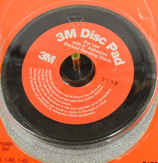 3M 9176NA 5" Adhesive Backed Disc Sander Kit. Surplus Trading