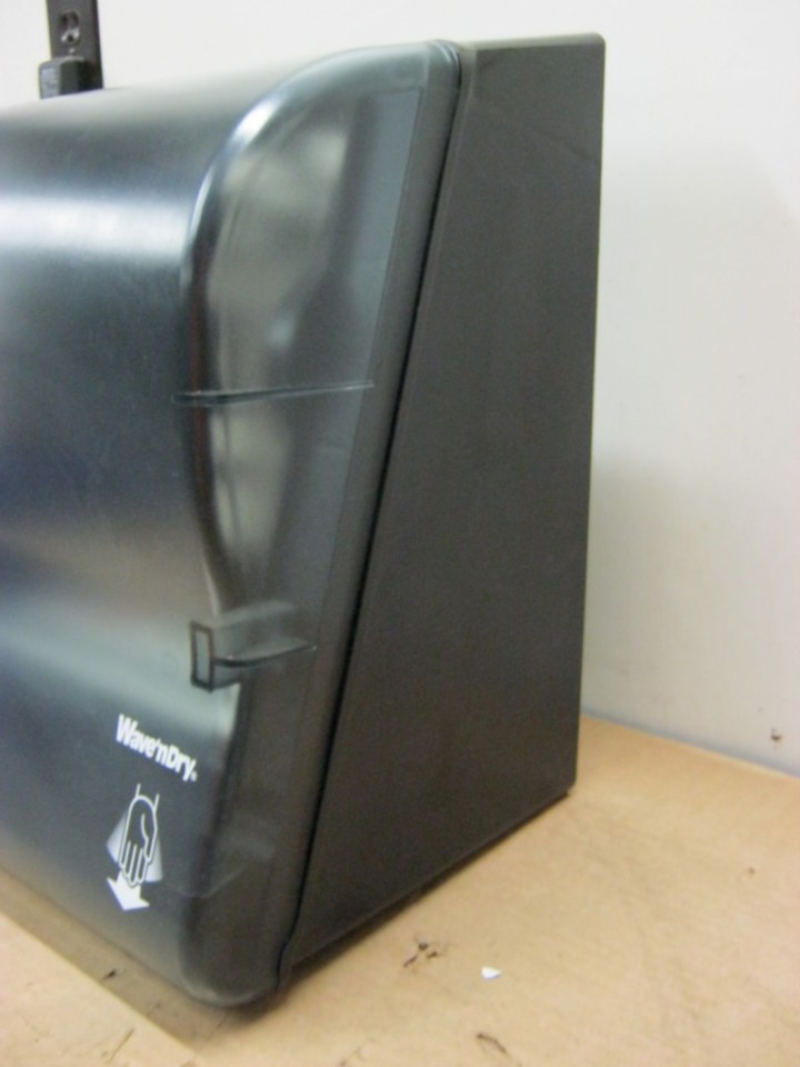 Bay West Hands Free WaveNDry Hand Towel Dispenser w/ Lock Key eBay