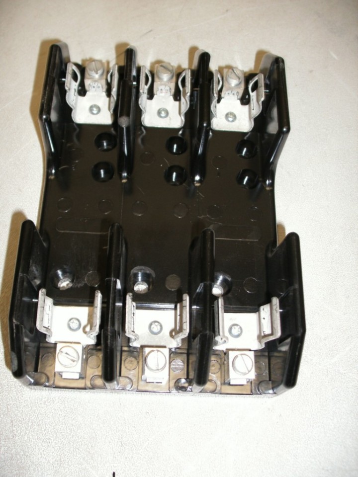 Buss Fuse Block H600603C 60 Amp 600 Volt Class H Fuse Daves