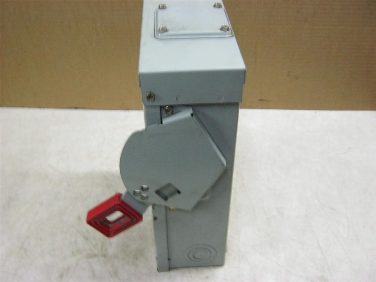 GE TH3361R Heavy Duty Safety Switch eBay