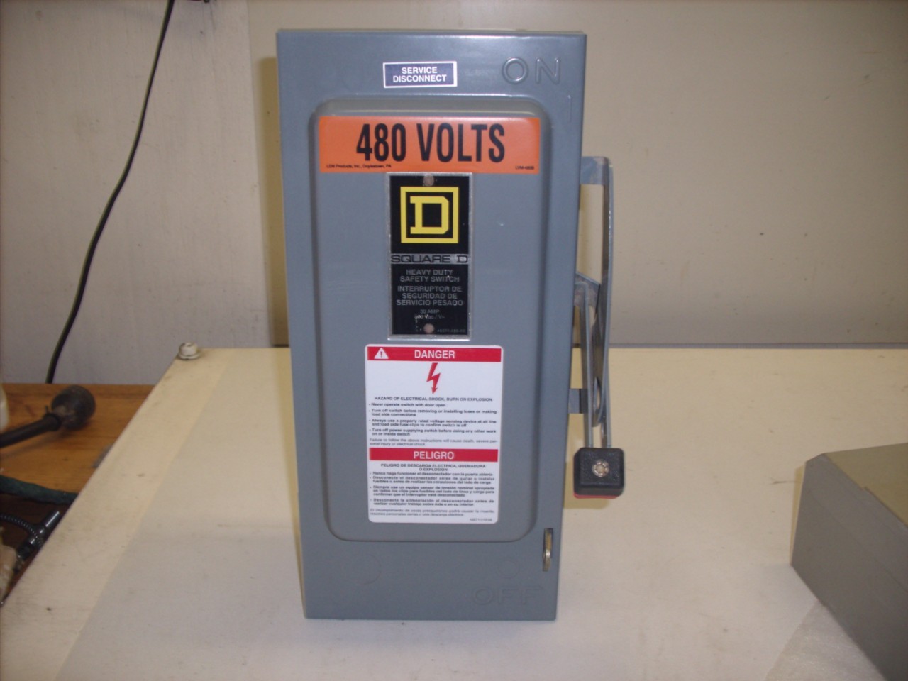 Square D Heavy Duty 30 Amp Safety Switch H361 Daves Industrial