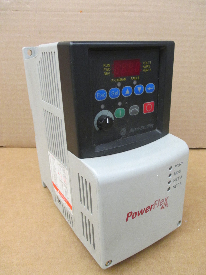 ALLEN BRADLEY 22B-D4P0N104 POWERFLEX 40 AC DRIVE | Daves Industrial