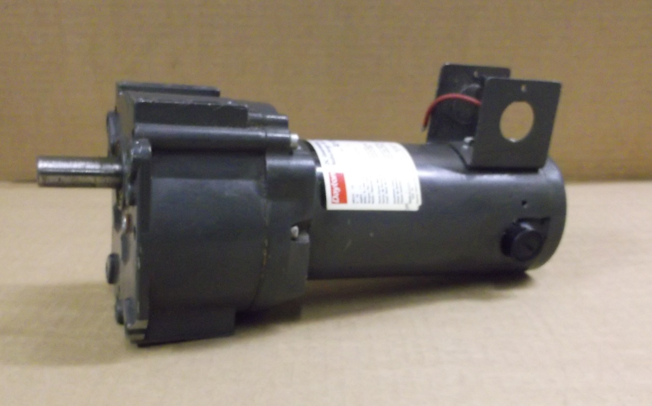 DAYTON 1/8HP DC GEAR MOTOR 4Z129A Daves Industrial Surplus LLC