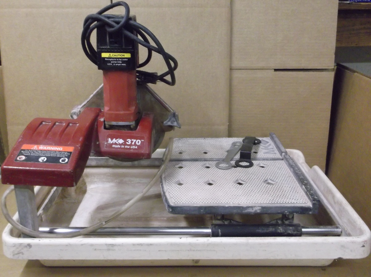 MK DIAMOND 370 370EXP WET CUTTING TILE SAW | eBay