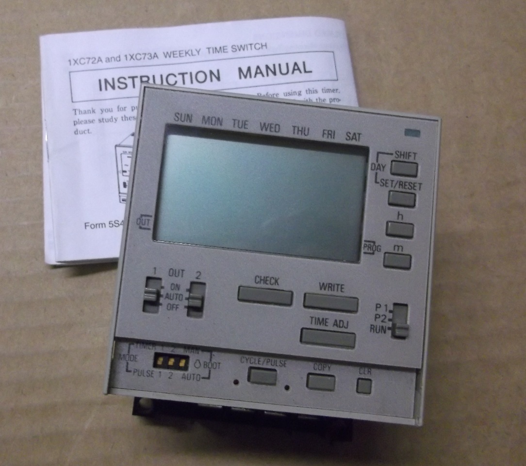 Dayton Time Switch Manual