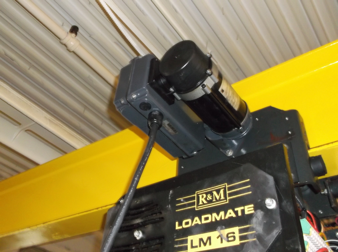 R & M Loadmate LM16 3 Ton Electric Chain Hoist and Motorized Trolley eBay