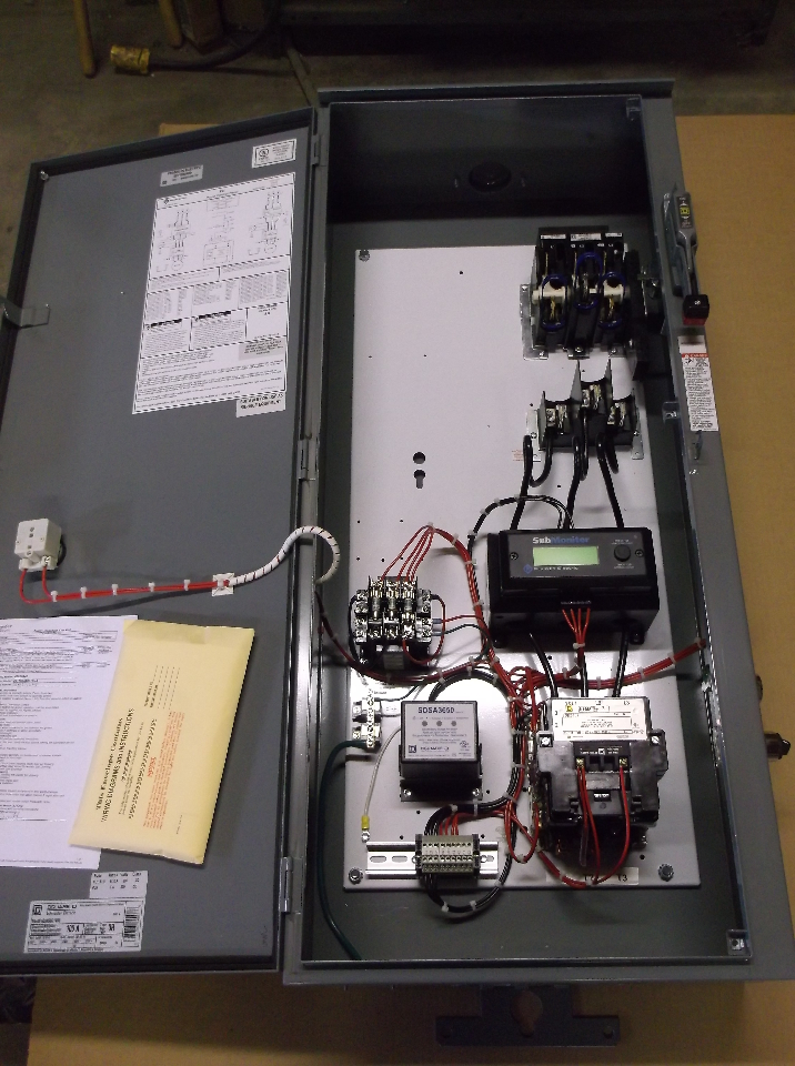 Franklin Electric SubMonitor Control Panel 460Volt 30 Hp Model 281