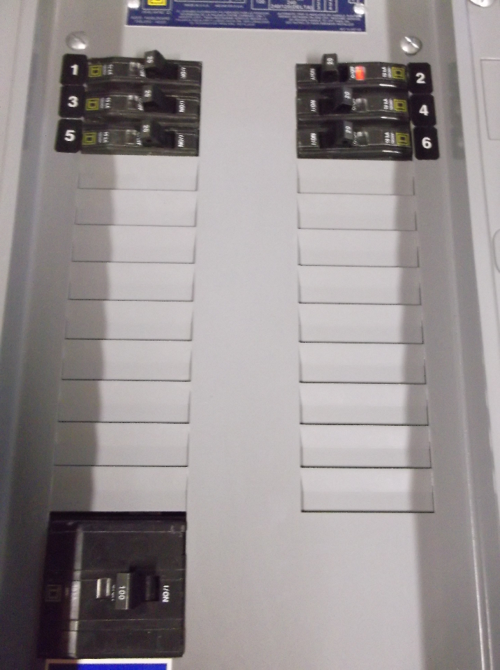 SQUARE D NQOD424M100CU 100 Amp Panel Board | Daves Industrial Surplus LLC