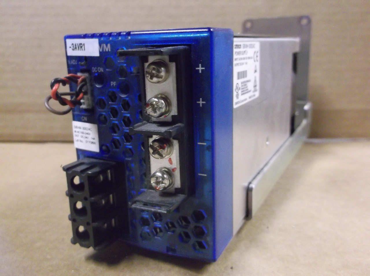 OMRON S8VM-30024C POWER SUPPLY INPUT AC100-240V 50/60HZ 4.3A | Daves ...