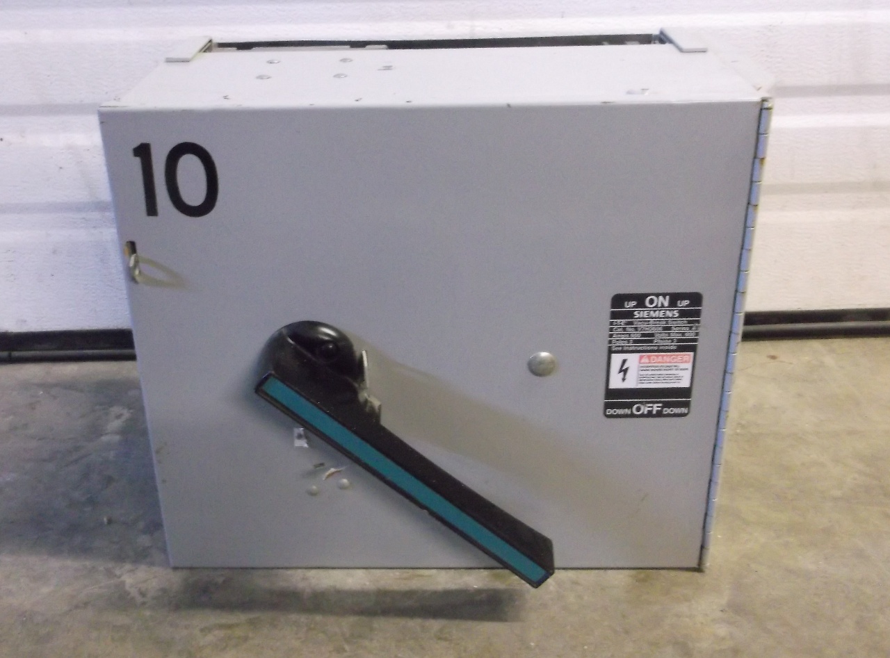 Siemens ITE VacuBreak Switch V7H3606 600 Amp 600V 3 PH Daves