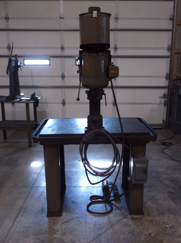 POWERMATIC Model 1200 20" Drill Press On Production Table eBay