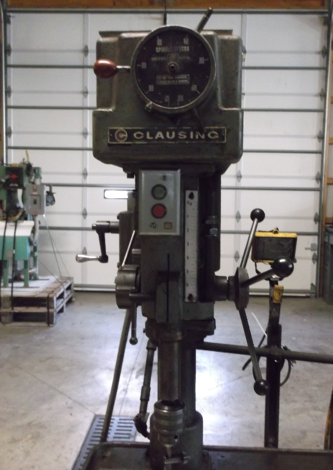 3 Spindle Drill Press With (2) Clausing 20" Drill Heads and (1