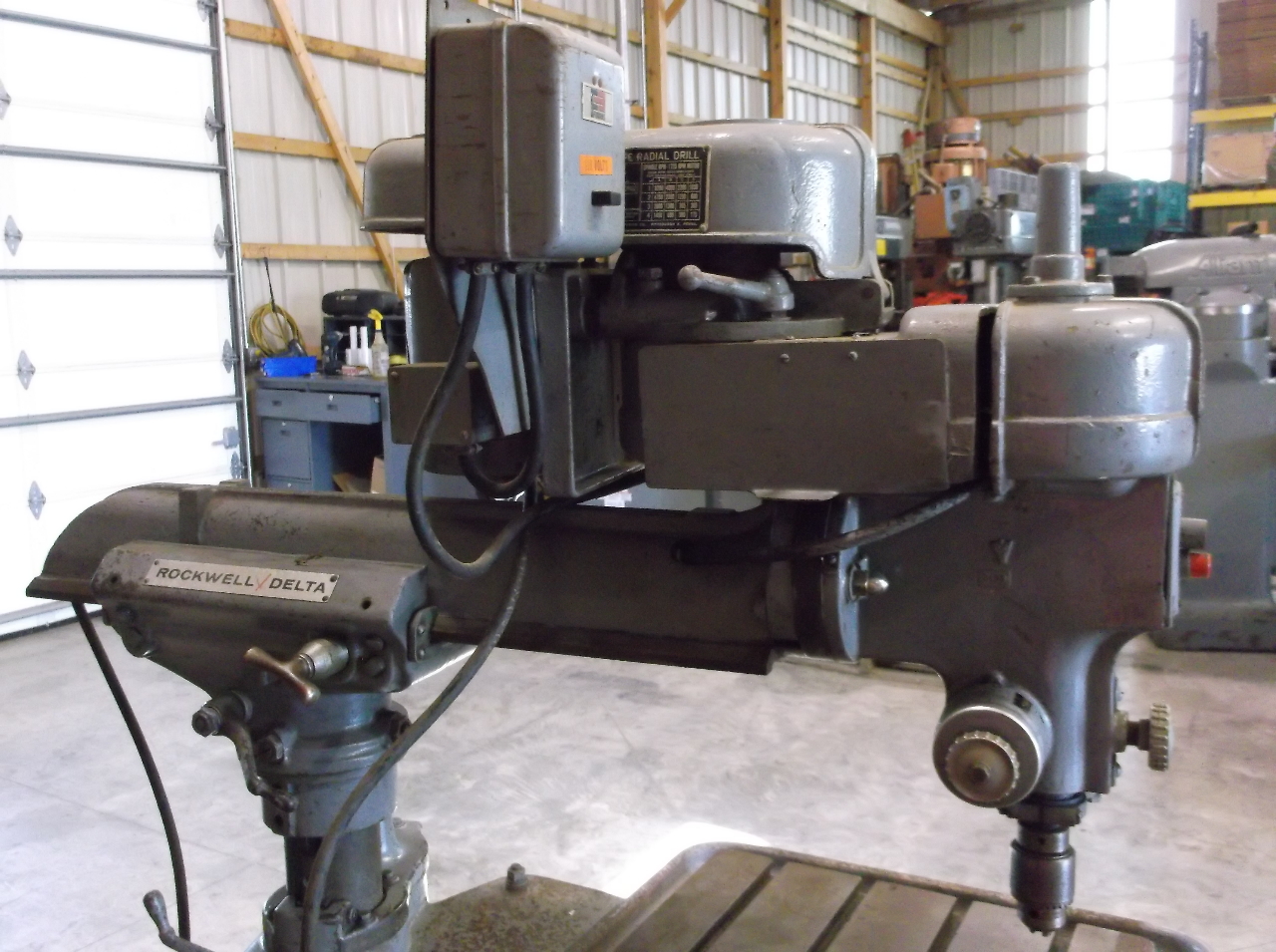 Rockwell/Delta Radial Arm Drill Press Model 15120 eBay