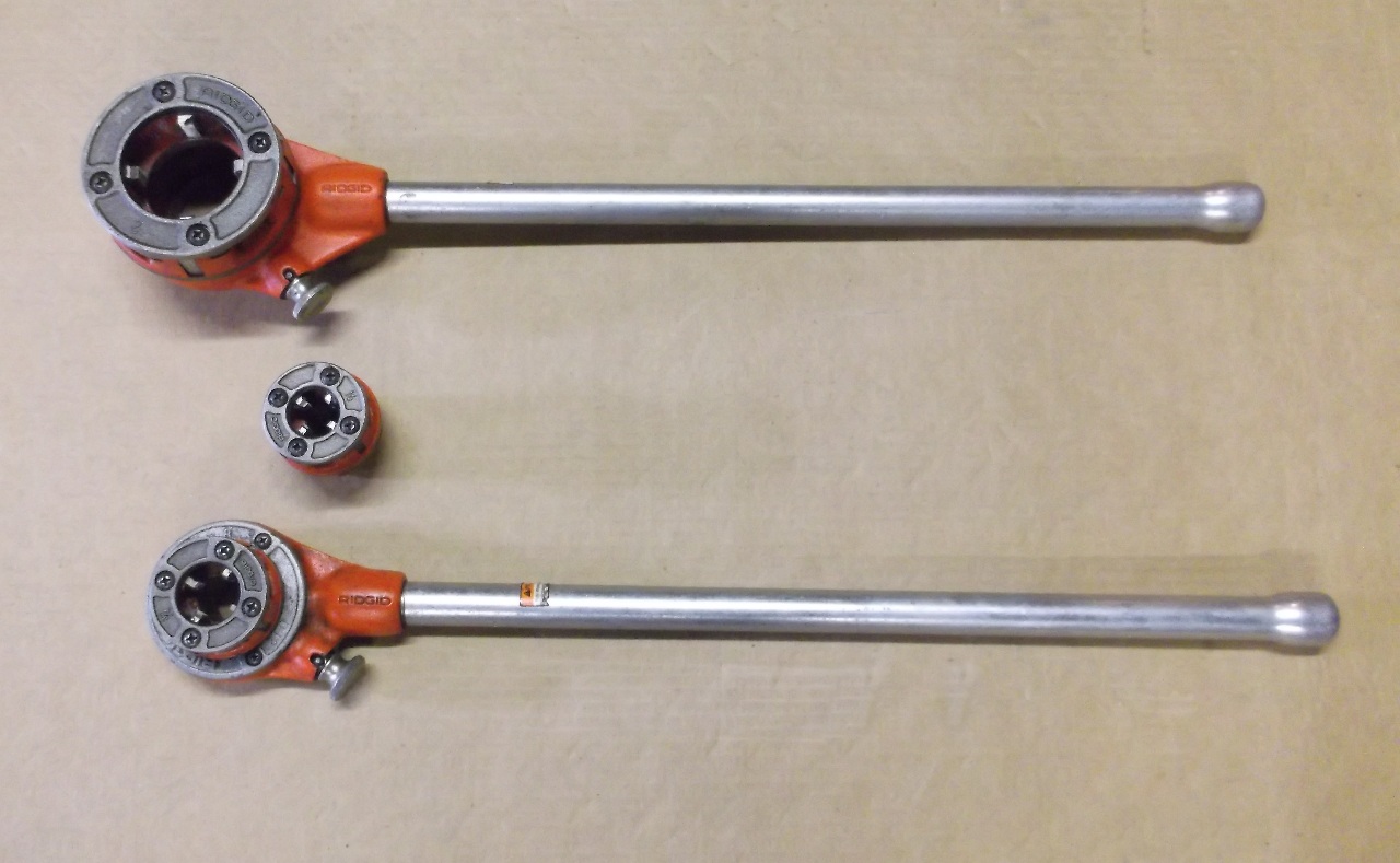 Ridgid 12R and 11R Ratchet Head on Handel with Dies eBay