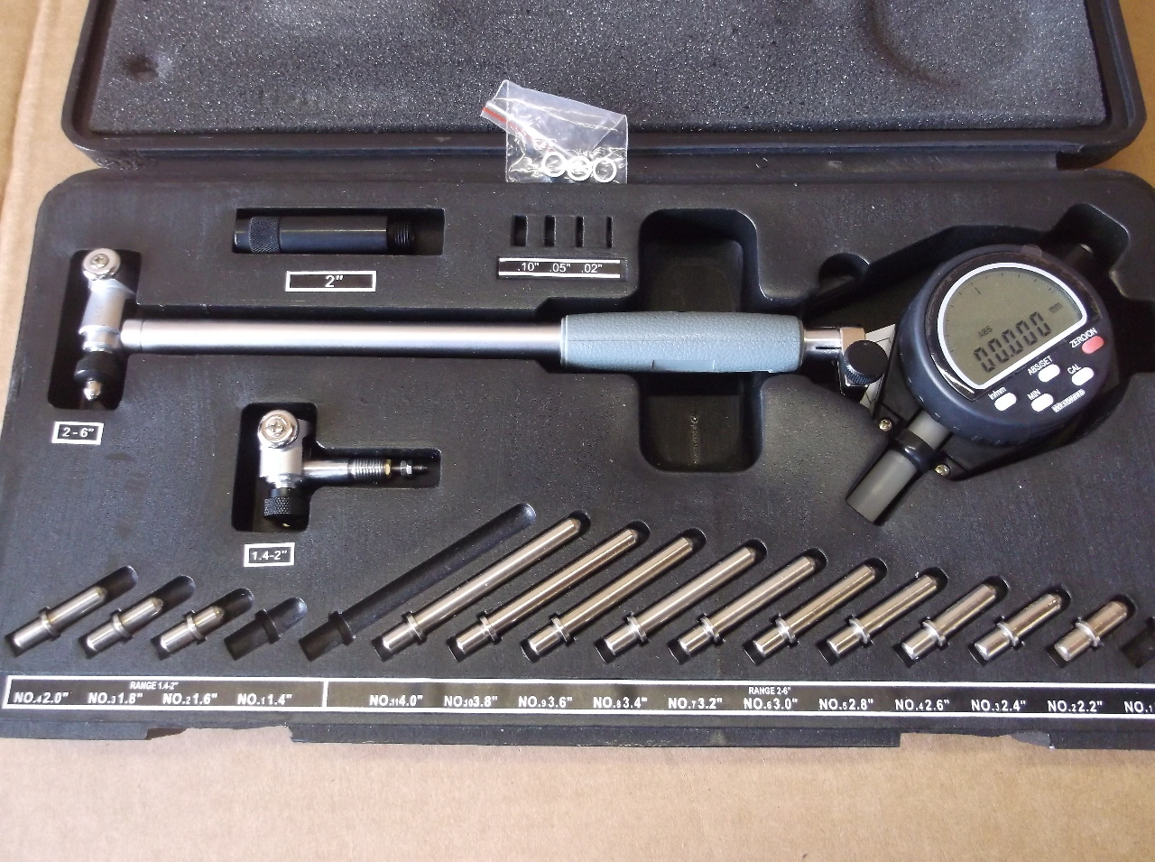 Westward Electronic Bore Gage Set 6XU87 Daves Industrial Surplus LLC