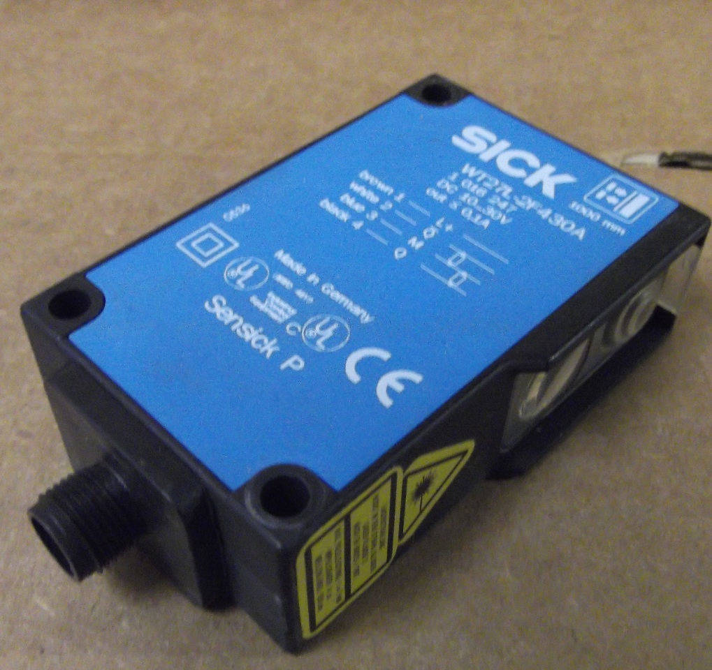 SICK OPTIC ELECTRONIC WT27L2F430A PHOTOELECTRIC DC PROXIMITY SENSOR 1016247 Daves Industrial