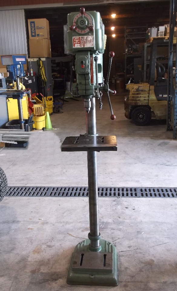 15" POWERMATIC Model 1150 Drill Press Floor Model Daves Industrial