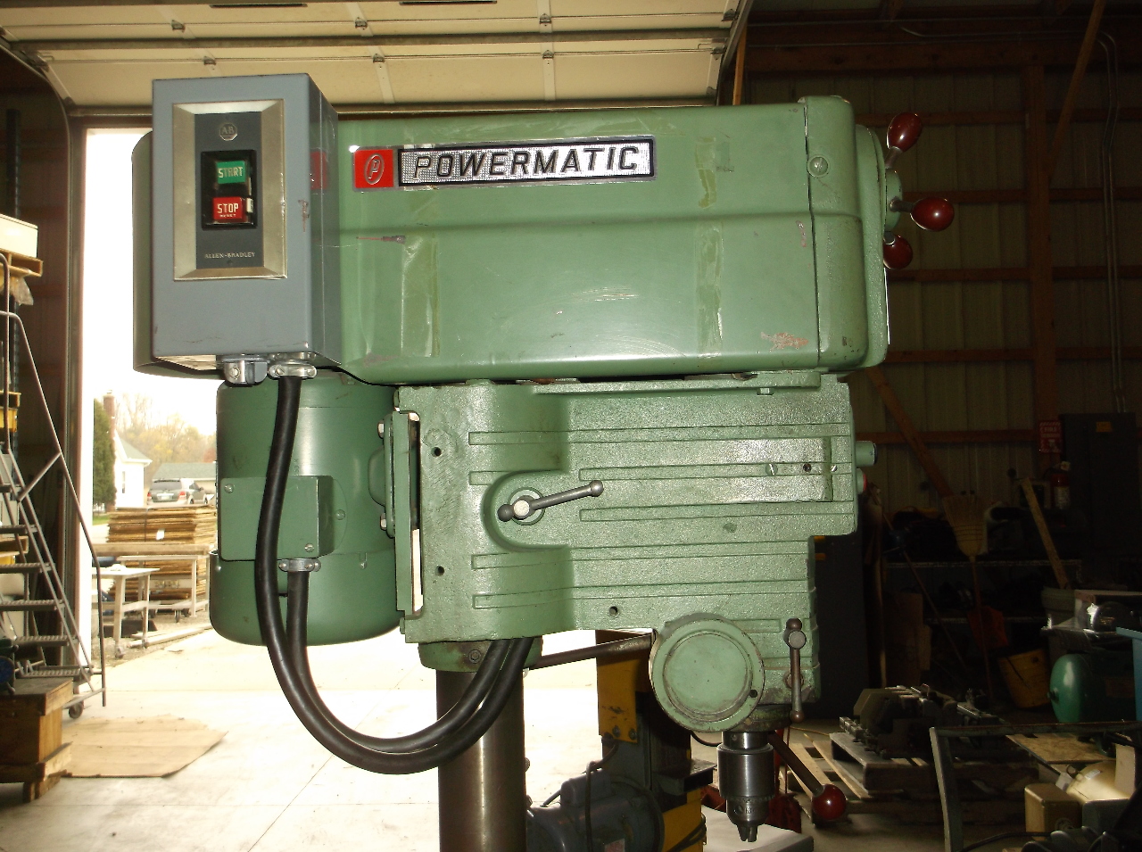 15" POWERMATIC Model 1150 Drill Press Floor Model eBay