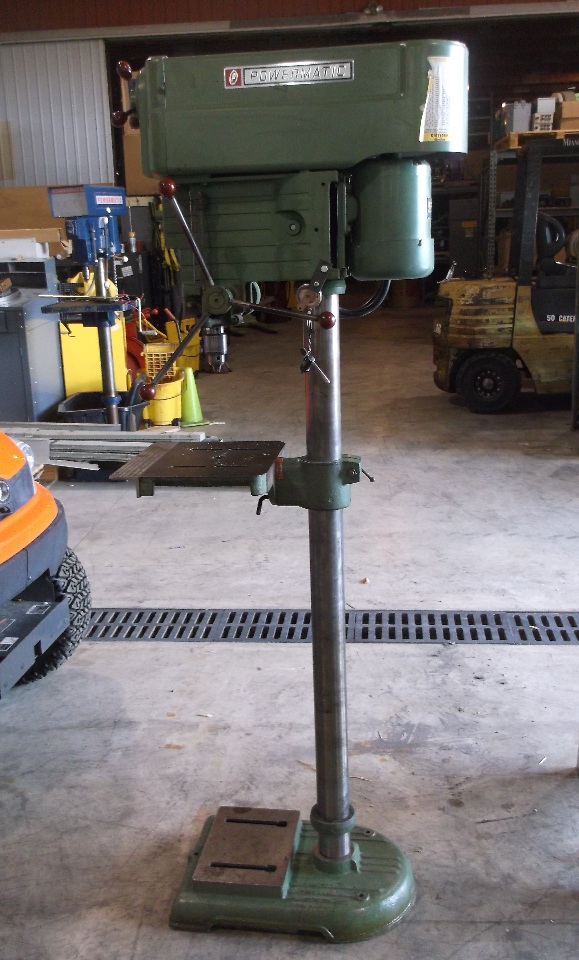 15" POWERMATIC Model 1150 Drill Press Floor Model Daves Industrial