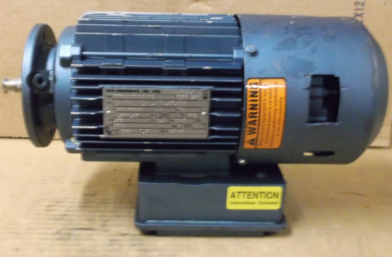 SewEurodrive Motor DFT80K4BMG1MRZ .75HP 1700 RPM Daves Industrial