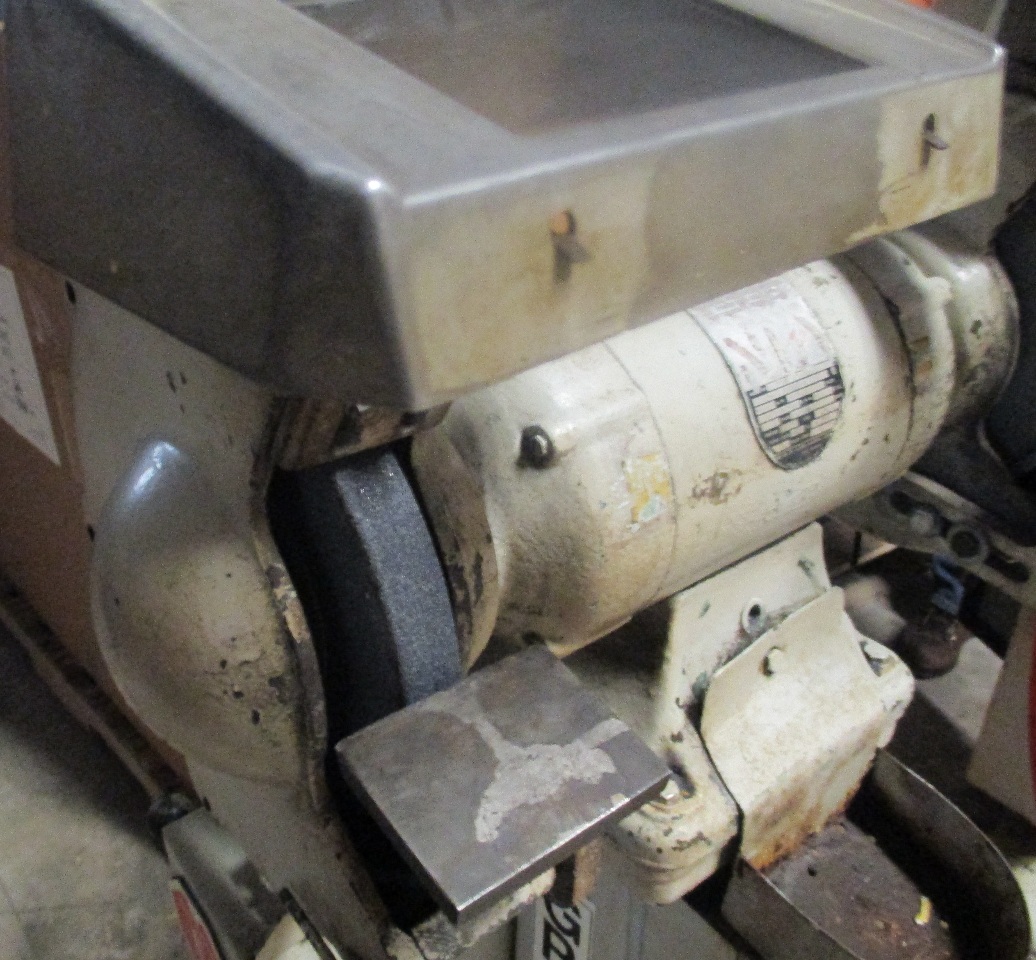 Rockwell 23101 10" 1HP Motor Pedestal Dual Grinder 1725/1425 RPM, 208220/440V eBay