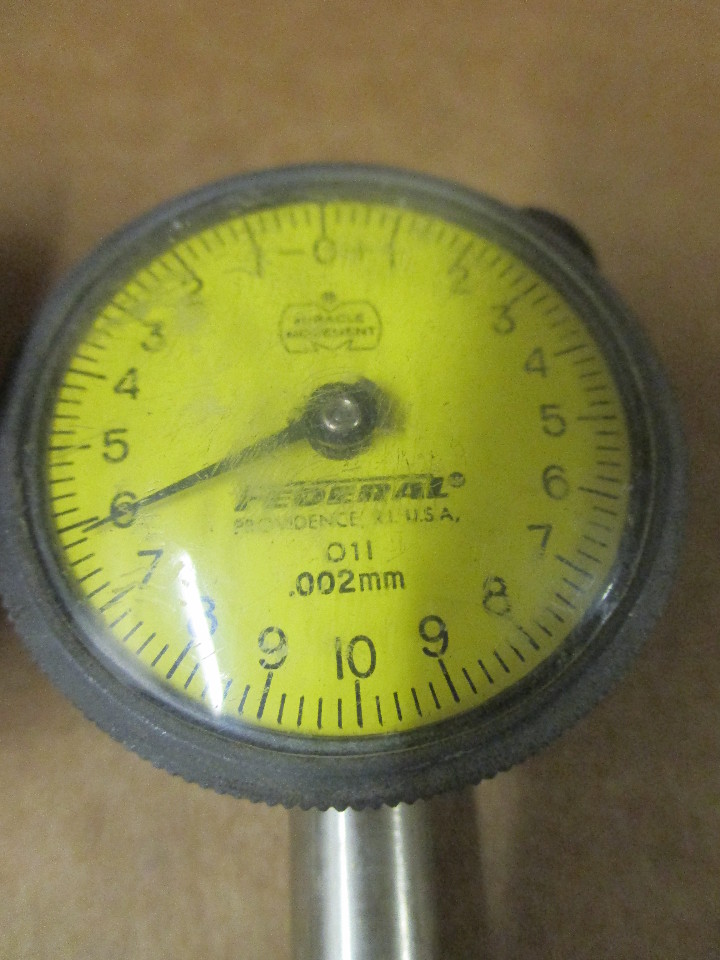 FEDERAL DIAL INDICATOR GAUGE GAGE O1l eBay