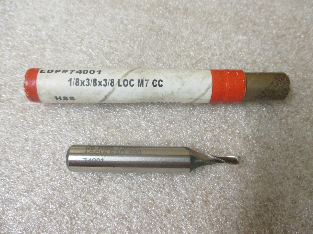Brubaker Tool 74001 1 8 X 3 8 X 3 8 LOC M7 CC Daves Industrial