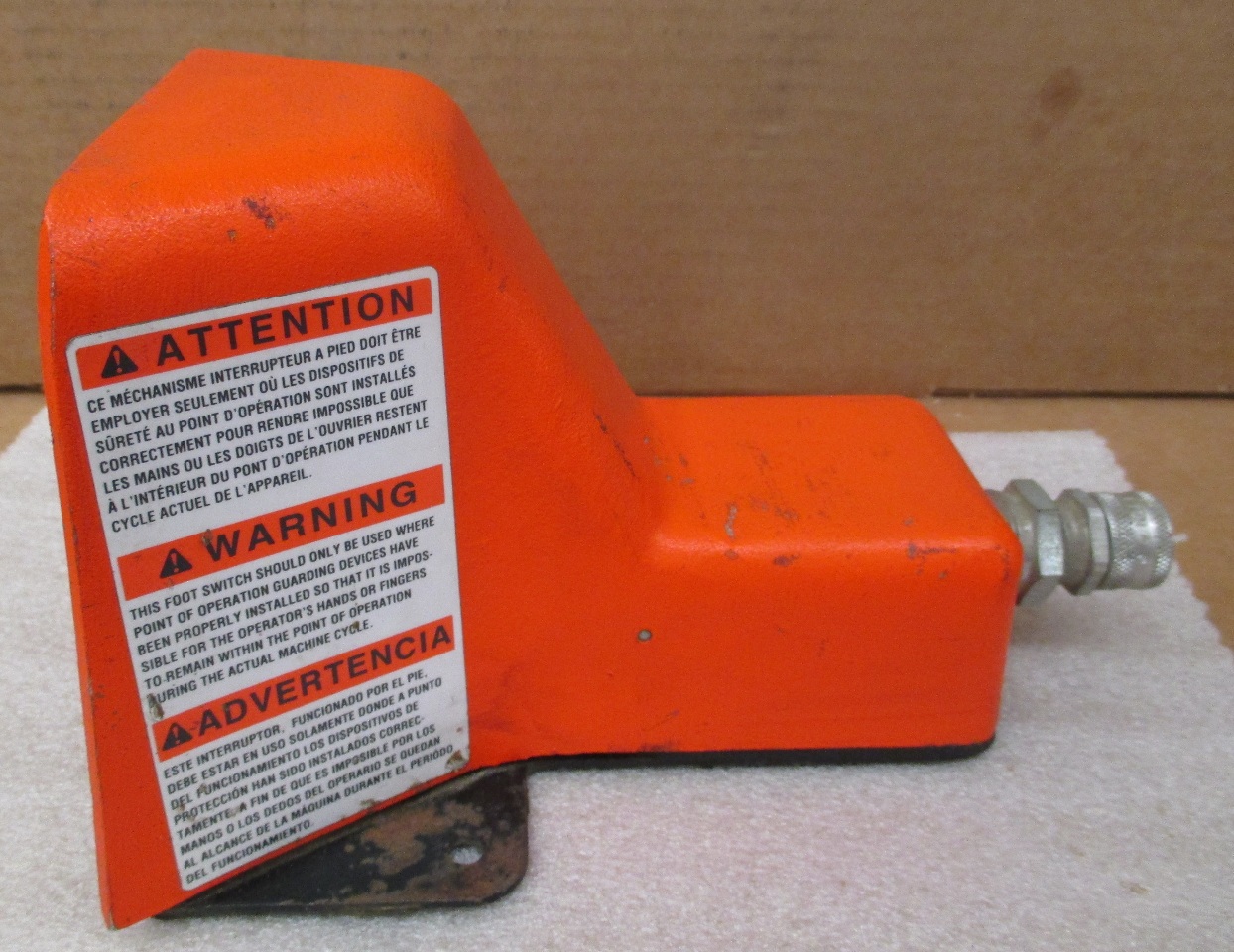 INDUSTRIAL FOOT PEDAL WITH COVER eBay