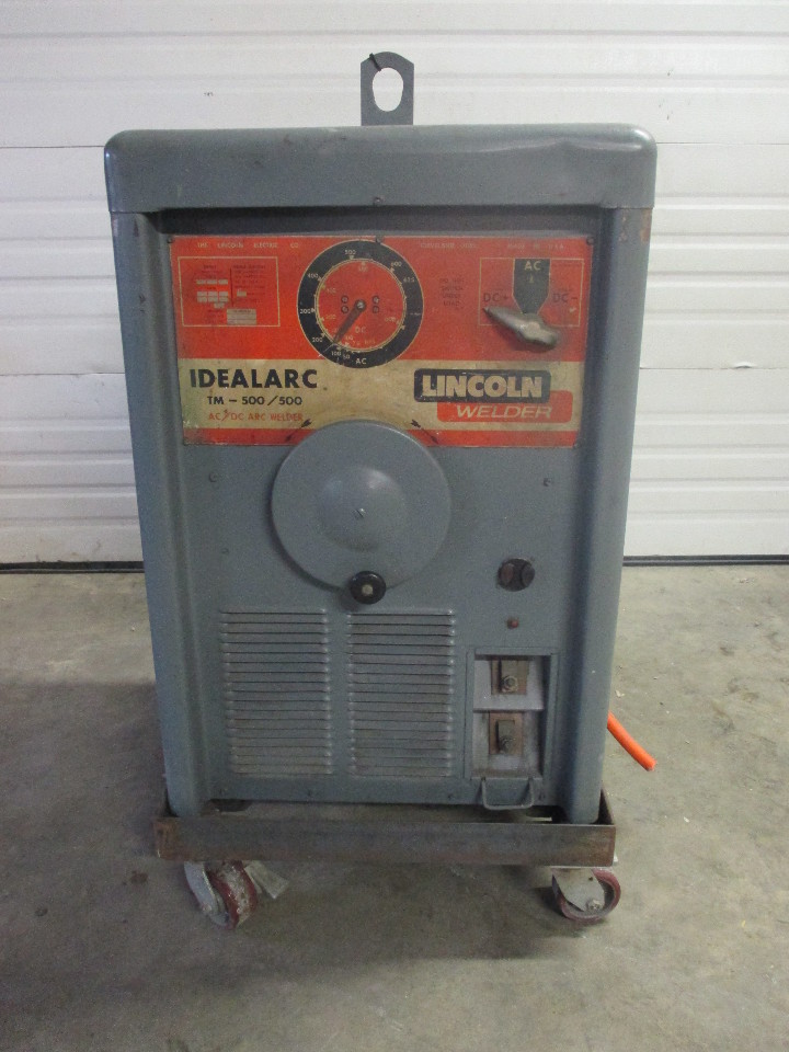 Lincoln Idealarc 500Amp Welder Model TM500/500 eBay