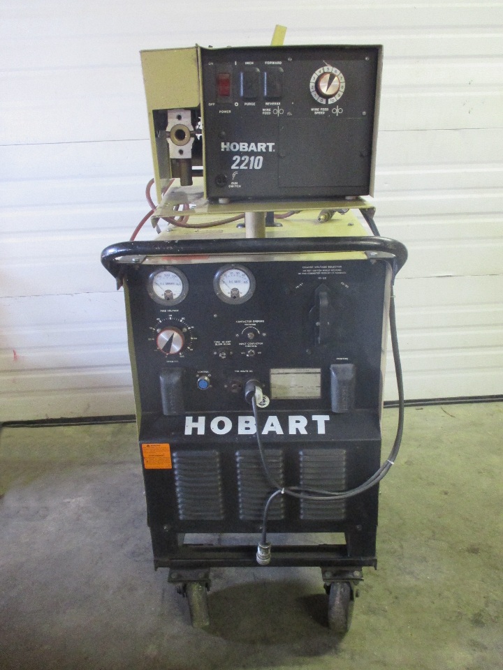 HOBART RC301 WELDER 300 AMP WITH HOBART 2210 WIRE FEEDER Daves