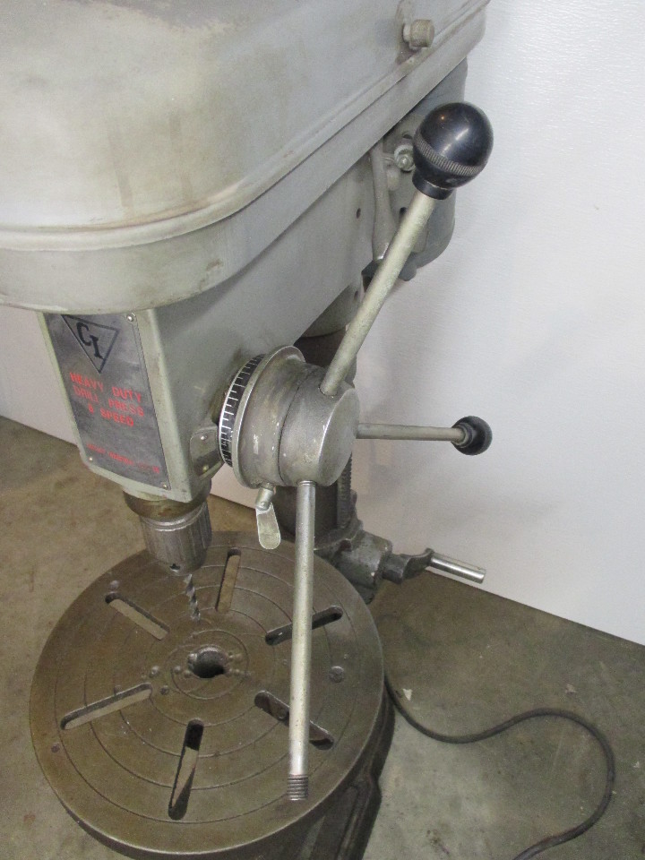 Chicago Industrial Tool Company 5 Speed Manual Drill Press Model G145