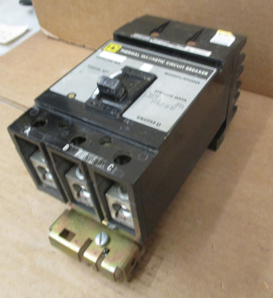 Square D Thermal Cat. Q232125 3 pole 125 AMP Circuit Breaker
