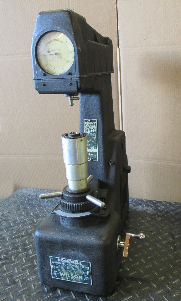 Rockwell Hardness Tester Superficial 3 JS Daves Industrial Surplus LLC